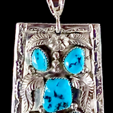 5 Stone Kingman Turq. Mary Platero Chain Billy Jack Designs
